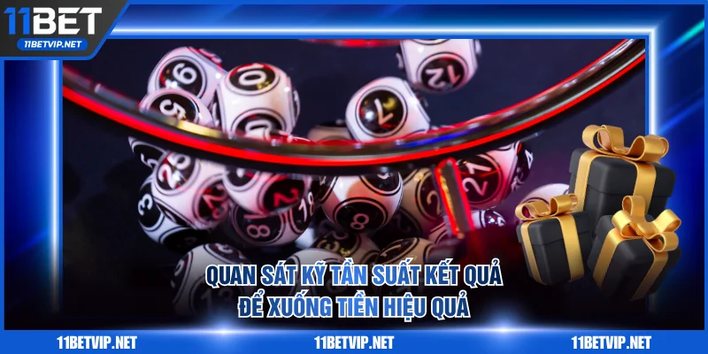Quan sát kỹ tần suất kết quả để xuống tiền hiệu quả