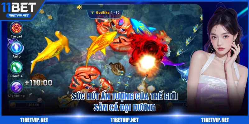 Sức hút ấn tượng của thế giới săn cá đại dương